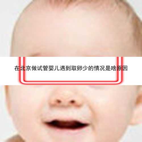 在北京做试管婴儿遇到取卵少的情况是啥原因